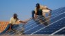 An image of solar PV panels being installed
