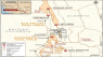 Location map of the Crown Mountain coal project, in canada