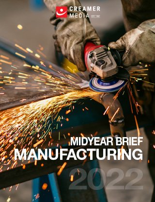 Cover image of Creamer Media's Midyear Brief for Manufacturing