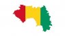 Guinea flag map