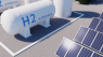 Image of hydrogen and solar power facility