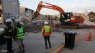 Rescue efforts under way at a building collapse site in George, in the Western Cape