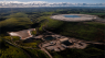 AERIAL VIEW OF KANMANTOO COPPER/GOLD MINE, IN AUSTRALIA
