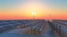 Image of wind turbines and solar panels