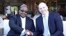 CGS CEO Mosa Mabuza and BHP group exploration officer Tom O'Connor