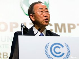 United Nations secretary general Ban Ki-moon 