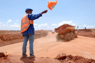 GIGANTIC RESOURCE The Nabeba deposit will help underpin the first stage of Sundances’ Mbalam development, where 35-million tons a year of direct shipping iron-ore will be produced for at least ten years 
