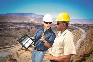 MICROMINE GEOBANK MOBILE TECHNOLOGY Micromine’s various software solutions allow geologists and engineers to locate prospective regions, search for mineral indicators, model and visualise ore-distribution patterns and design mining operations