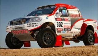 BATTERY POWER First National Battery powered South Africa’s team Toyota in this year’s  Dakar Rally in South America