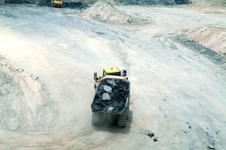 TRANSPORTING COAL Underground production at Penumbra started in November last year and the mine was set to achieve yearly export coal sales of 500 000 t in June