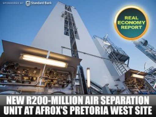 New R200-million air separation unit at Afrox's Pretoria west site