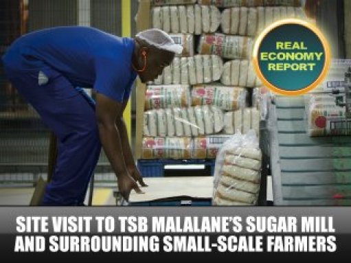 Site visit to TSB Malalane's sugar mill 
