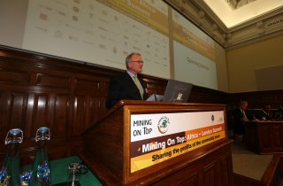PETER CALLAGHANCommonwealth Business Council DG addresses delegates at the Mining on Top: Africa conference, which took place in London last week