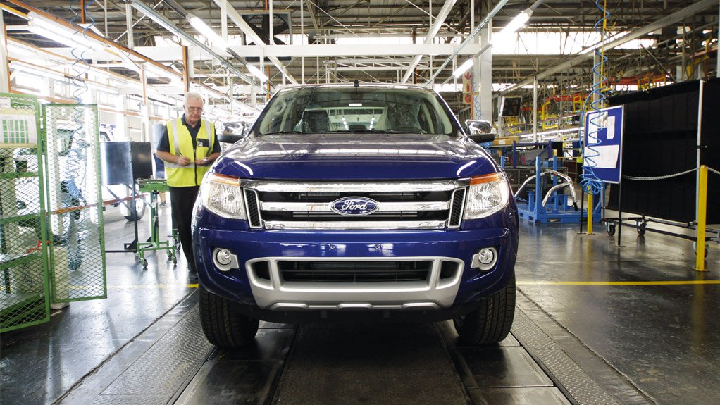 READY TO ROLL Ford in South Africa assembles the Ranger for the local and export markets 