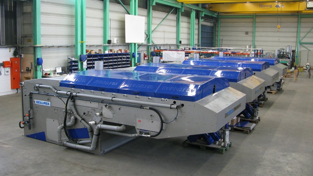 BELT PRESSESWaterval Belt Presses ready for delivery to site