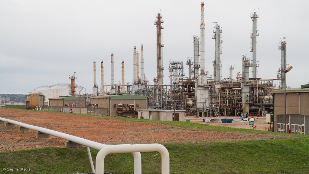GAS SHORTMossel Bay refinery operating well below nameplate capacity, owing to gas shortages