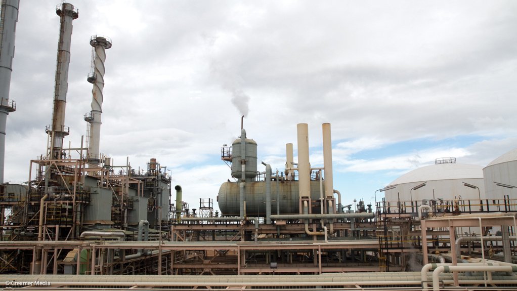 PetroSA's GTL refinery in Mossel Bay