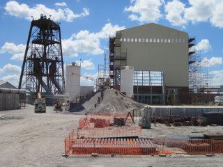 MOPANI COPPER MINE, ZAMBIAThe Mopani synclinorium shaft project will establish a hoisting and ventilation facility to extract ore from the Nkana synclinorium ore body