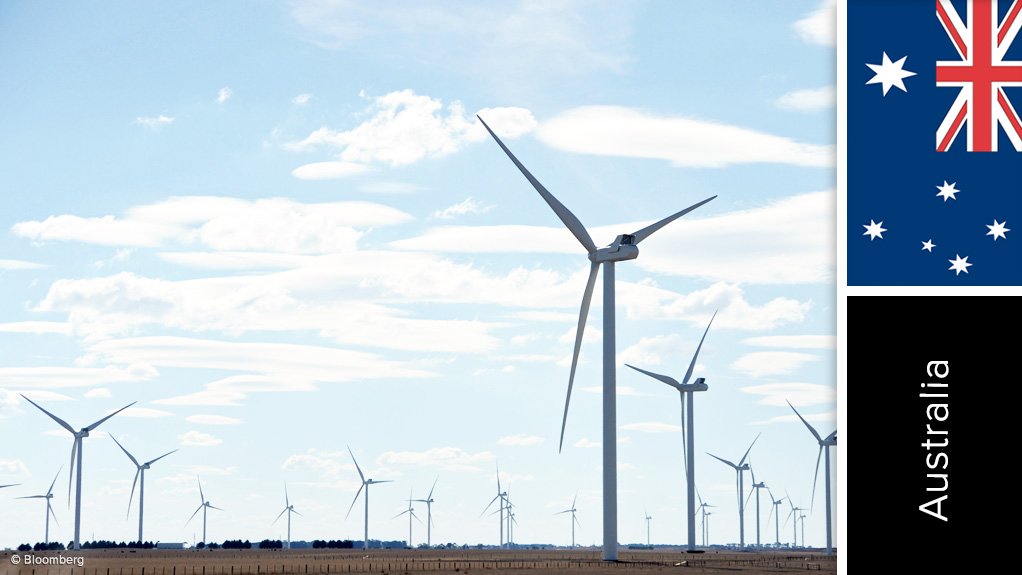 Bodangora wind farm project, Australia