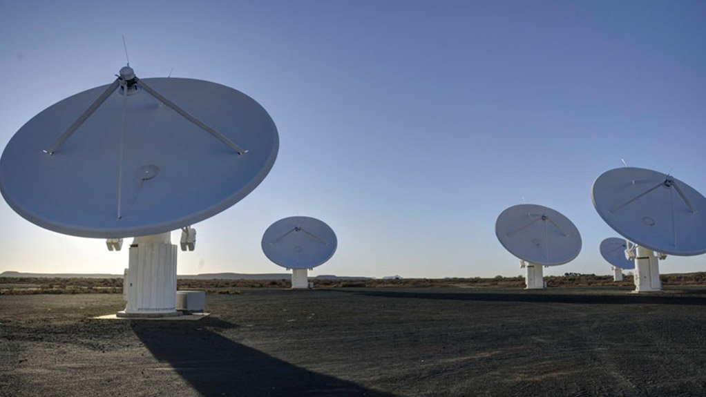A view of part of the KAT-7 array