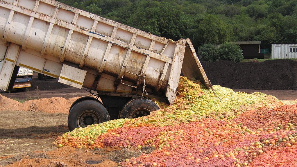 FOOD WASTE FOCUS The Council for Scientific and Industrial Research began researching food waste last year and it is the first time that research of this nature has been undertaken in South Africa