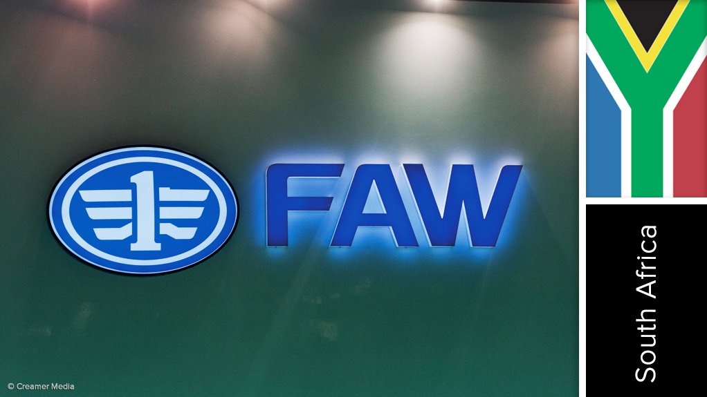 FAW truck and passenger car plant, South Africa