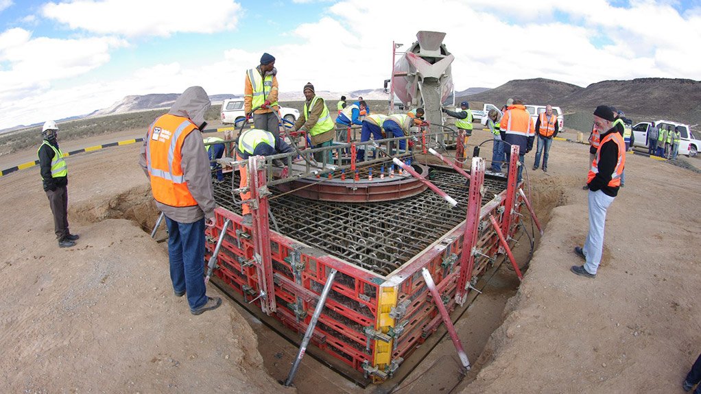 MeerKAT telescope project, South Africa