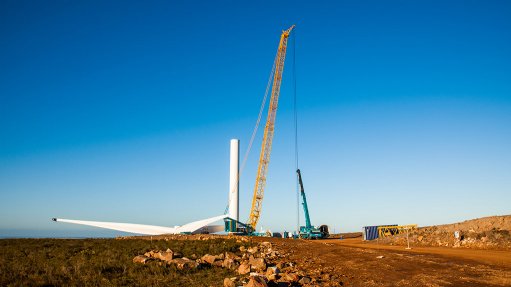 Construction starts on first Jeffreys Bay Wind Farm turbine