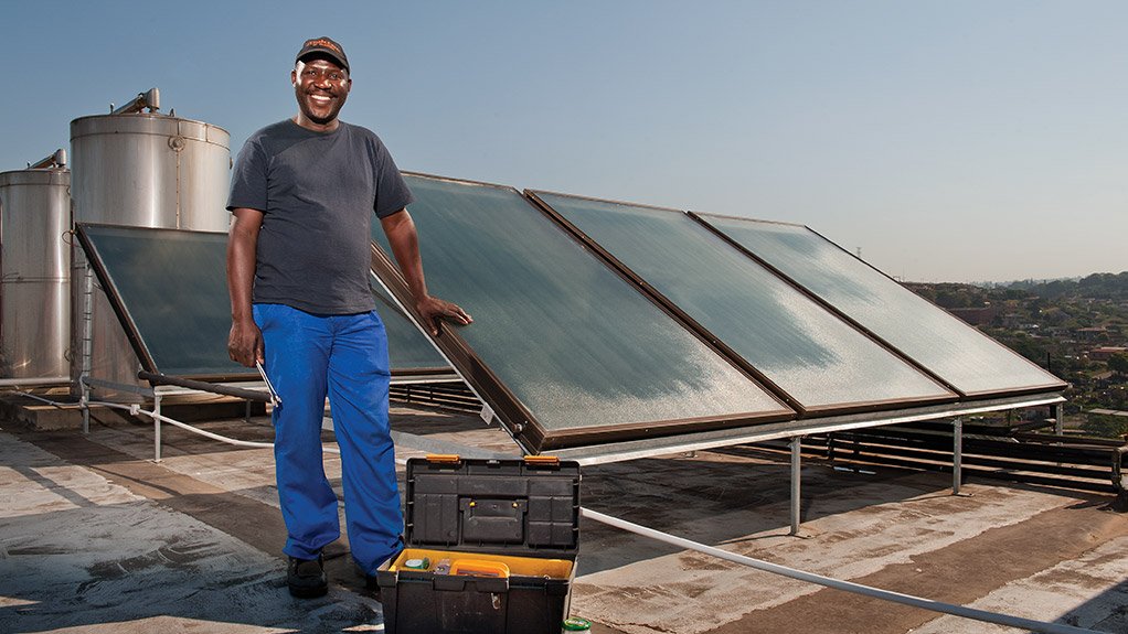 KEEPING IT CLEAN The eThekwini municipality aims to reduce greenhouse-gas emissions by rolling out energy efficient water heating technologies throughout Durban by 2050 