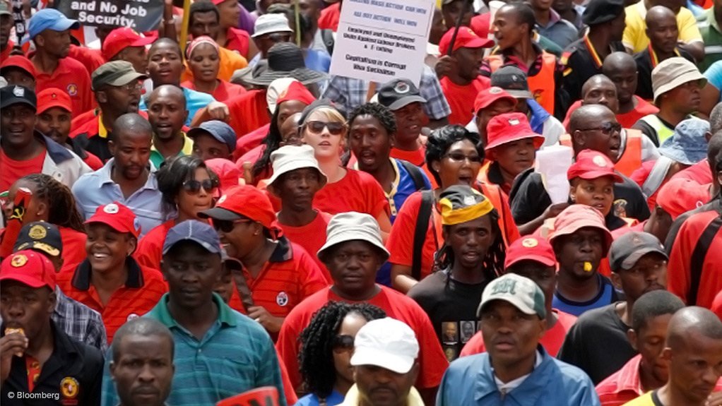COSATU South Africa’s National Development Plan indicates that minimum wages should be lowered to allow for more profits that would, in turn, create more jobs 