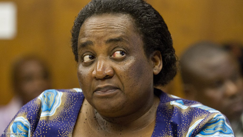 Labour Minister Mildred Oliphant 