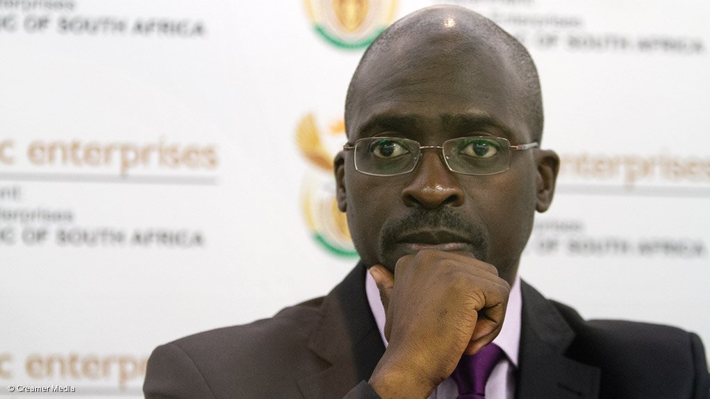 Public Enterprises Minister Malusi Gigaba