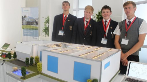 ST JOHN’S COLLEGEThe school won first prize with its model of an energy-efficient home at the 2013 Siemens Junior Cyber Yard Challenge