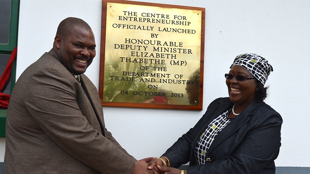 Mnquma Local Municipality Executive Mayor councillor Mntuwoxolo Ganjana and Deputy Minister of Trade and Industry Elizabeth Thabethe