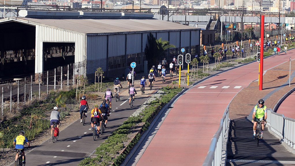 CYCLING PATHA cycling path has been launched in Cape Town to ensure safety for cyclists