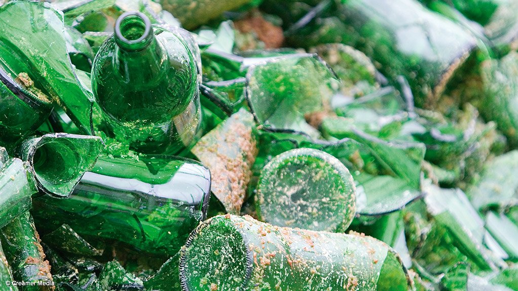 PREVENTING POLLUTIONSouth Africa consumes about 3.1-million tons of glass a year, but 2.1-million tons of this glass is reusable, meaning it will not end up in landfill sites