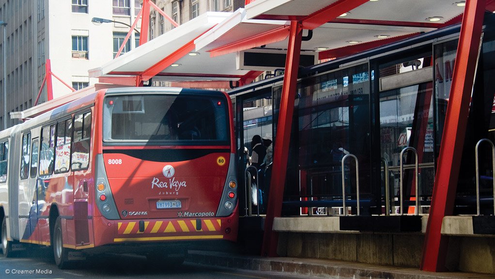Rea Vaya bus rapid transit system Phase 1B, South Africa