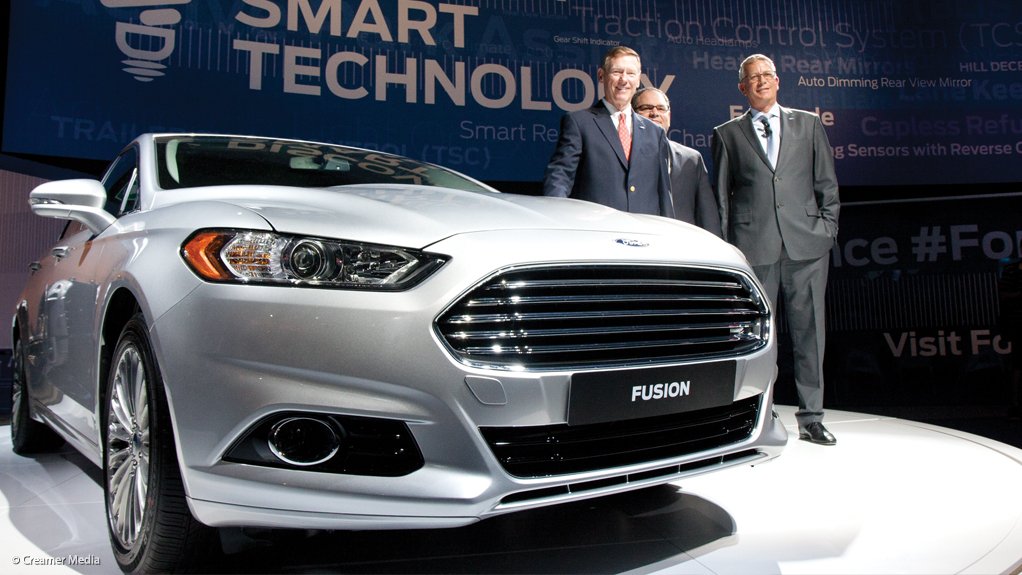 FORD FUSION The new Ford Fusion to be launched in South Africa will be the most technologically advanced Ford ever introduced in South Africa, promises the US car maker. It will, for example, offer an inflatable rear seatbelt, which expands when the vehicle is an accident