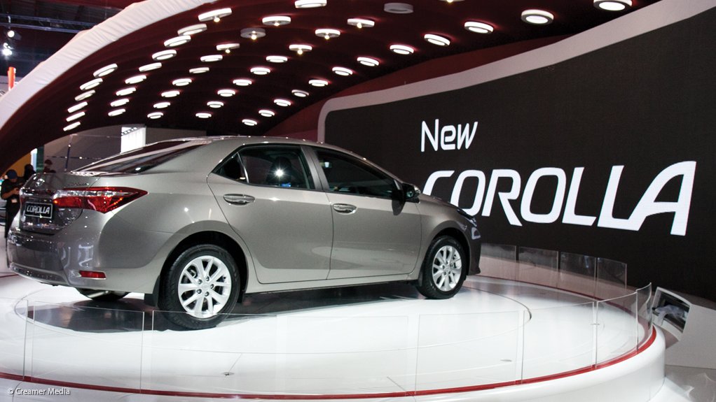 TOYOTA COROLLA The new Toyota Corolla will go on sale in South Africa next year, and will be produced at Toyota's Durban plant
