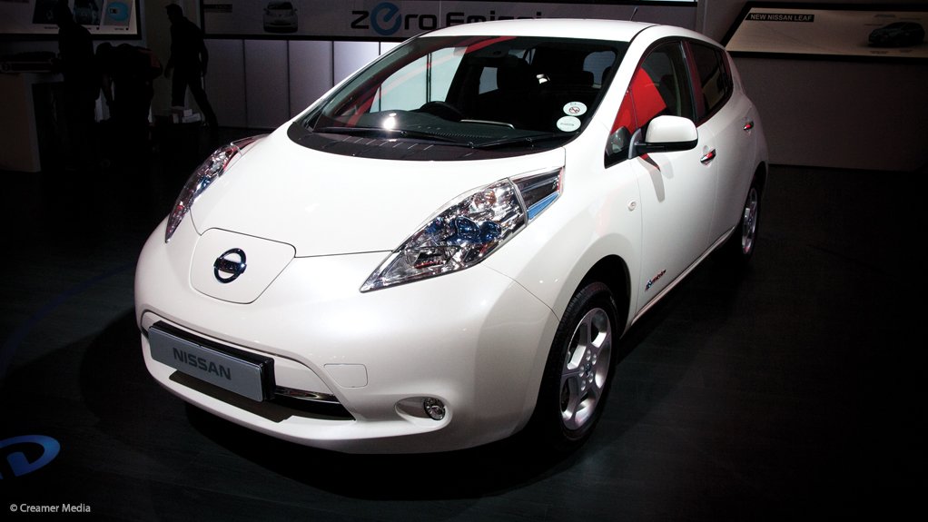NISSAN LEAF The Nissan Leaf electric vehicle will go on sale in November. It will only be available in Gauteng at first, as the manufacturer systematically rolls out charging stations
