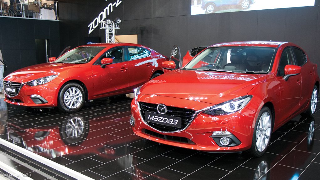 MAZDA 3 The new Mazda 3 will be launched in South Africa in 2014