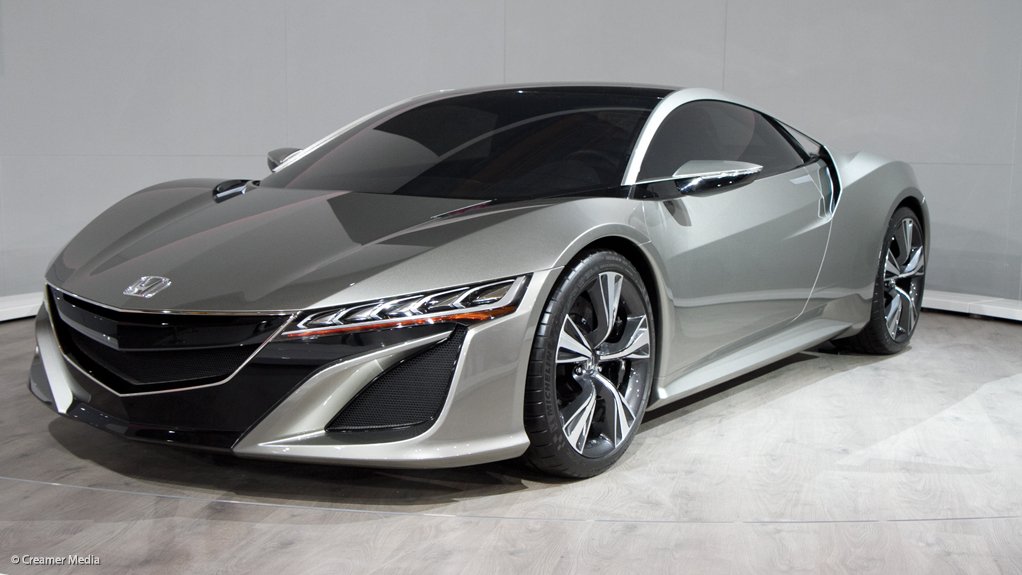 HONDA NSX The Honda NSX Concept a  low-slung two-door sports car powered by a direct injection V6 engine. The production version of the NSX supercar is expected to make its global debut during 2015