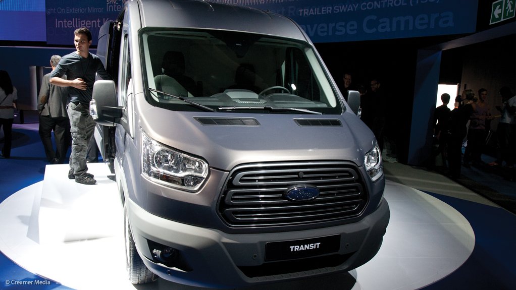 FORD TRANSIT The new two-ton Ford Transit van will add to the one-ton van already available locally
