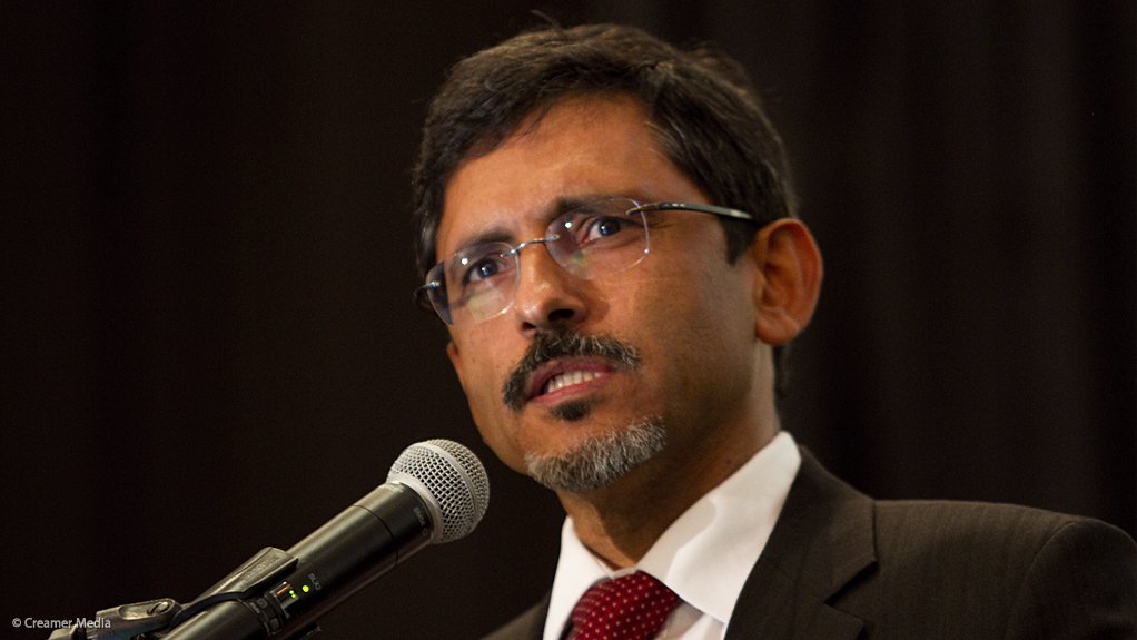 Economic Development Minister Ebrahim Patel