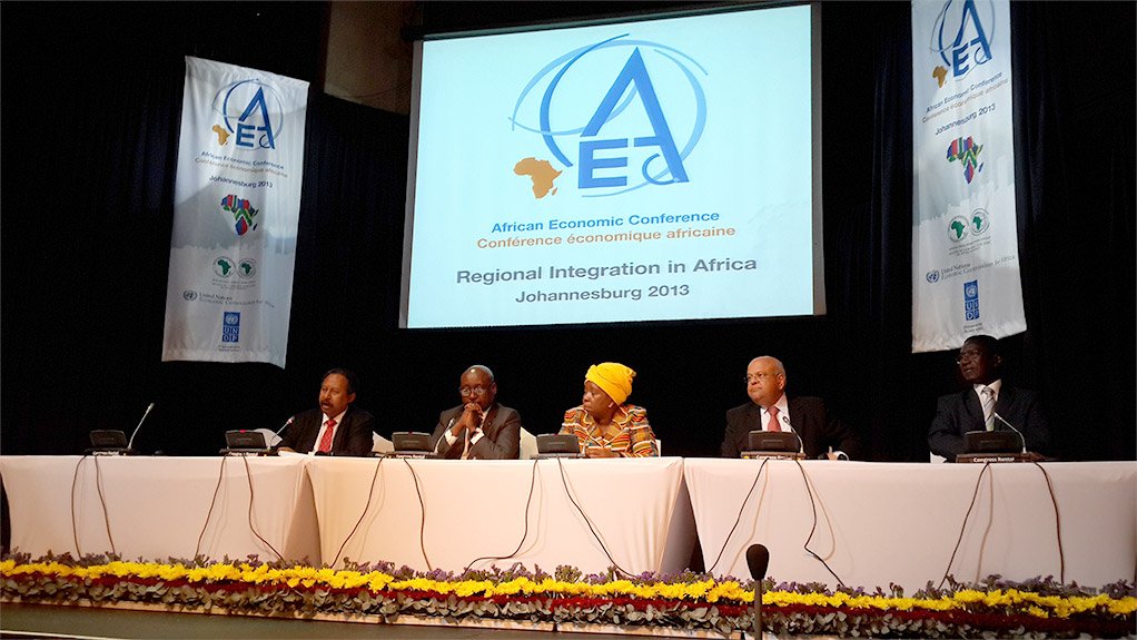 Dr Abdalla Hamdok, Donald Kaberuka, Nkosazana Dlamini-Zuma and Pravin Gordhan