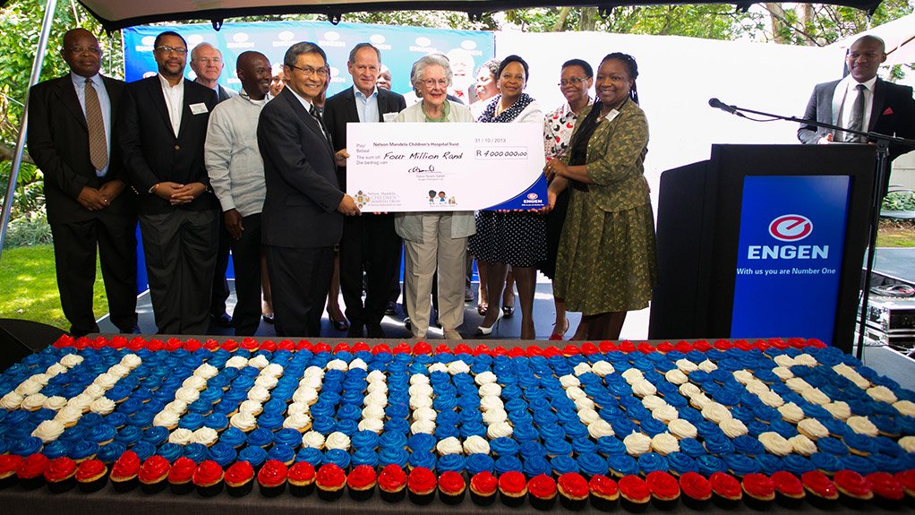 Engen donates R4 million to Nelson Mandela Children’s Hospital
