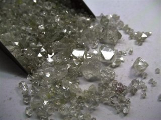HIGH GRADE The Tongo Dyke-1 diamonds are of exceptional quality