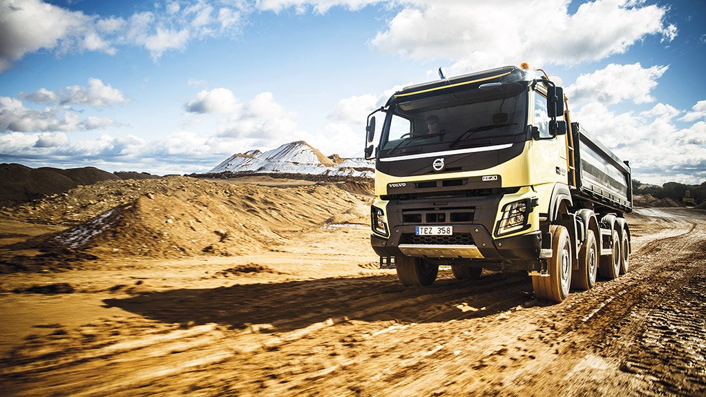 BUILD IT The Volvo FMX has been developed to make driving in the construction environment easier 