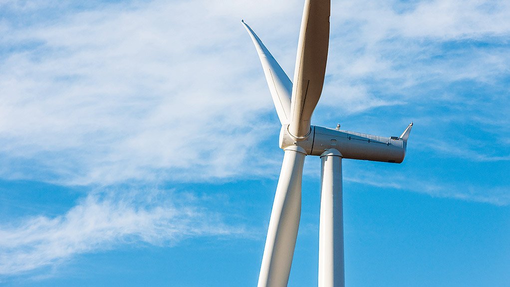 IN PLACE The turbine’s tip height is 132 m 