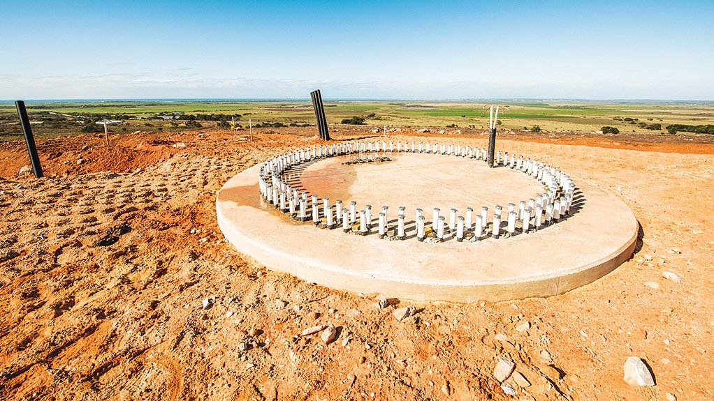 FOUNDATIONS Getting the turbine foundations in place 